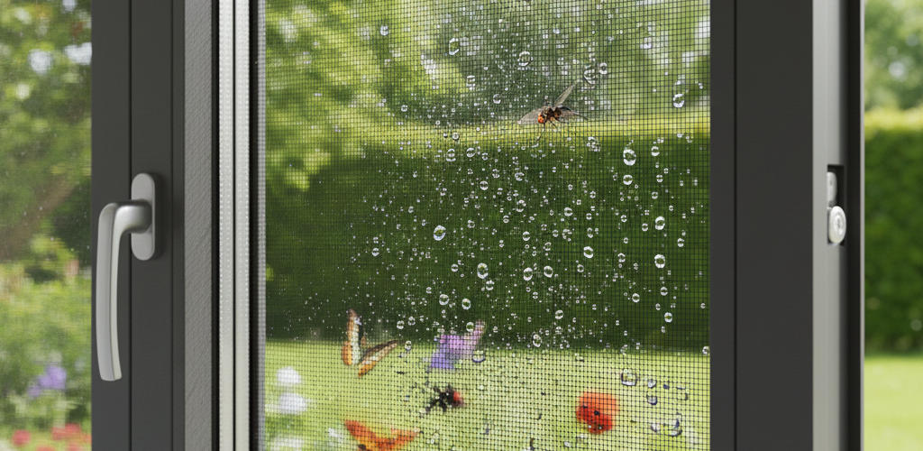 توری پنجره در کرج | توری پلیسه و مگنتی | خرید پنجره