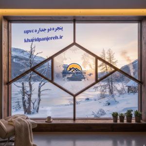 پنجره دو جداره upvc | انواع پنجره | خرید پنجره