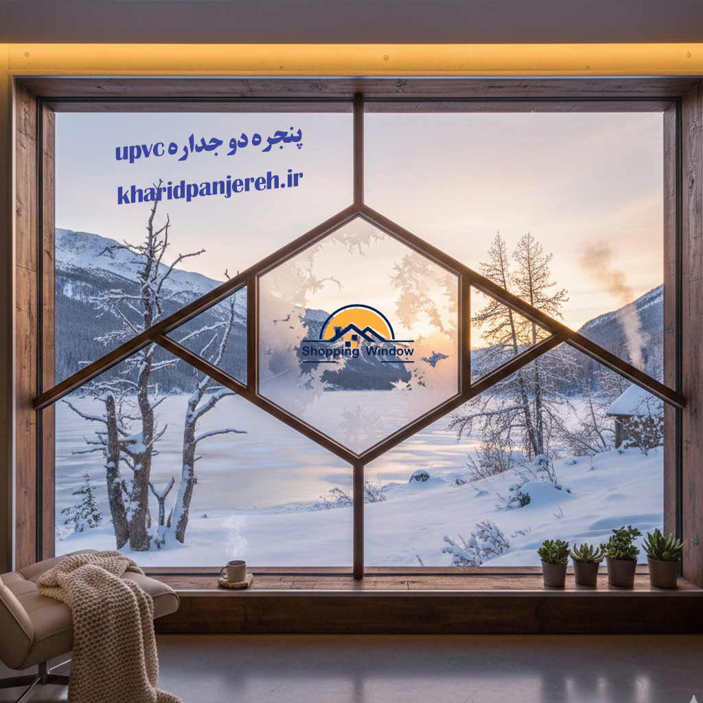 پنجره دو جداره upvc | انواع پنجره | خرید پنجره