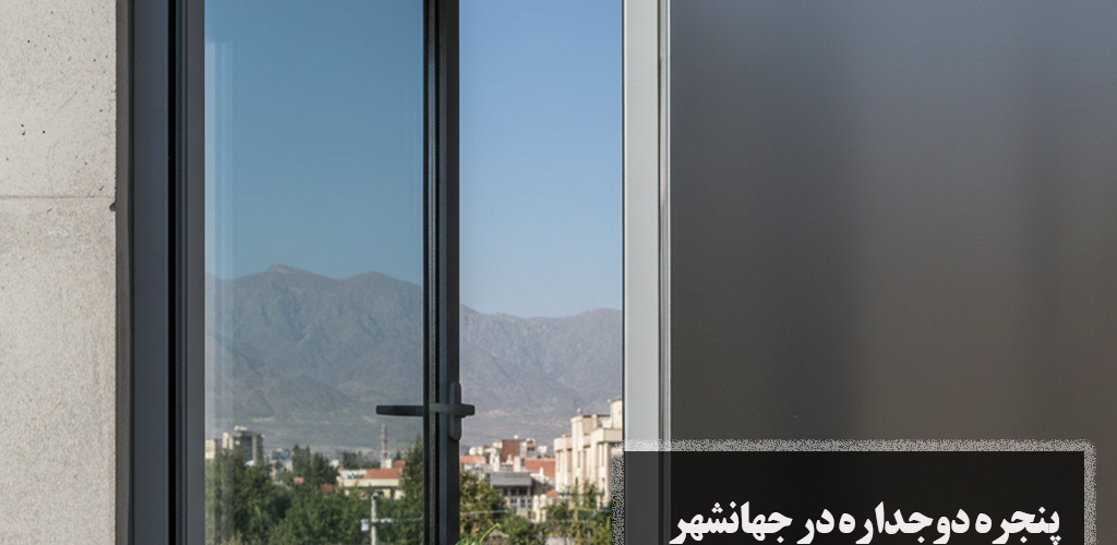 پنجره دوجداره در جهانشهر | نصب UPVC | خرید پنجره