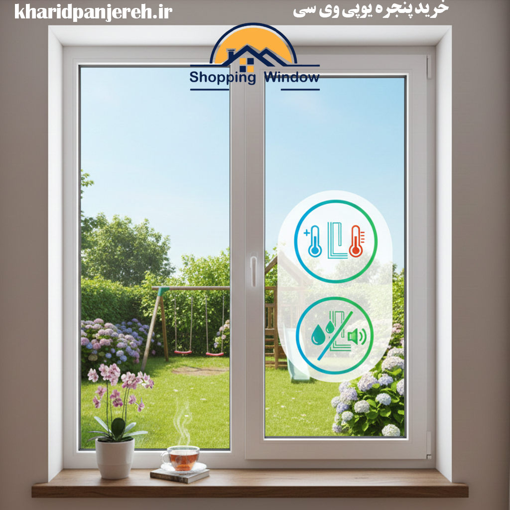 خرید پنجره یوپی وی سی | درب و پنجره دوجداره | خرید پنجره