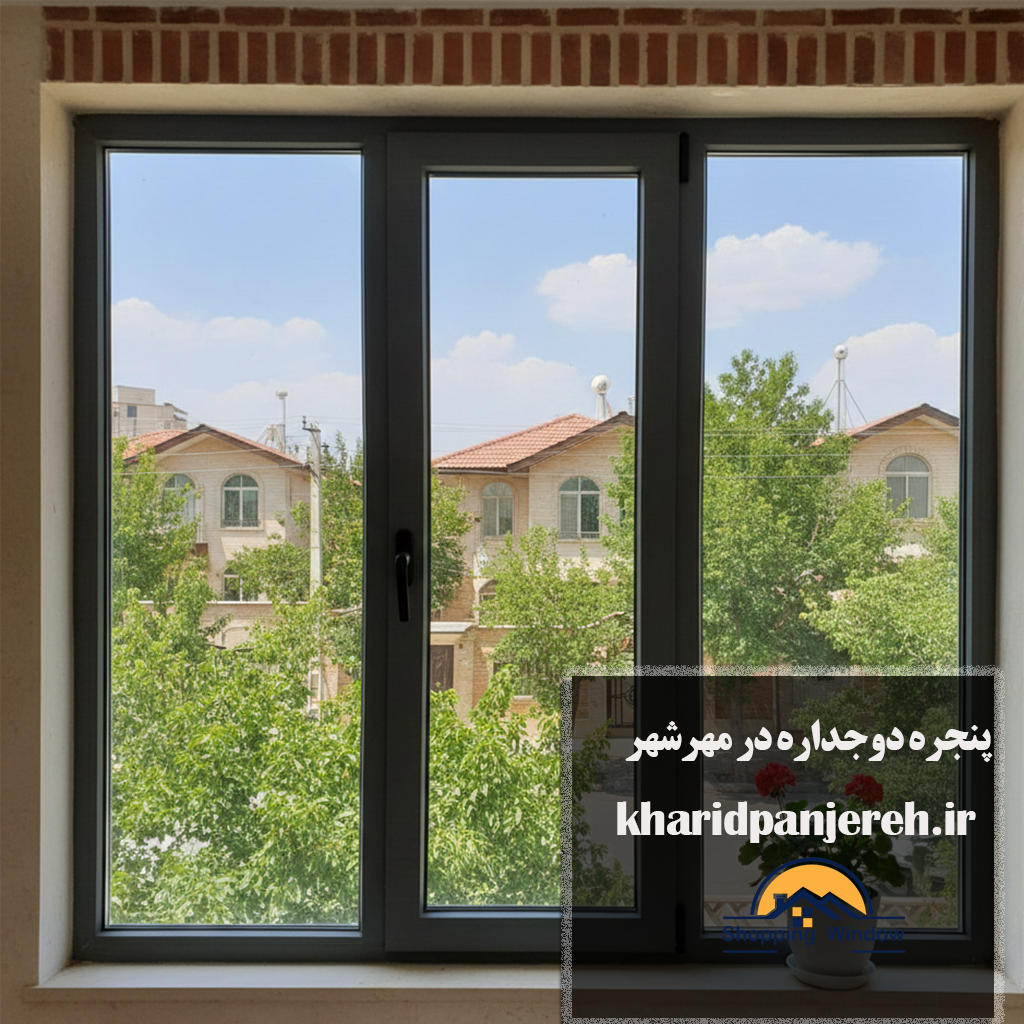 پنجره دوجداره در مهرشهر | نصب UPVC | خرید پنجره