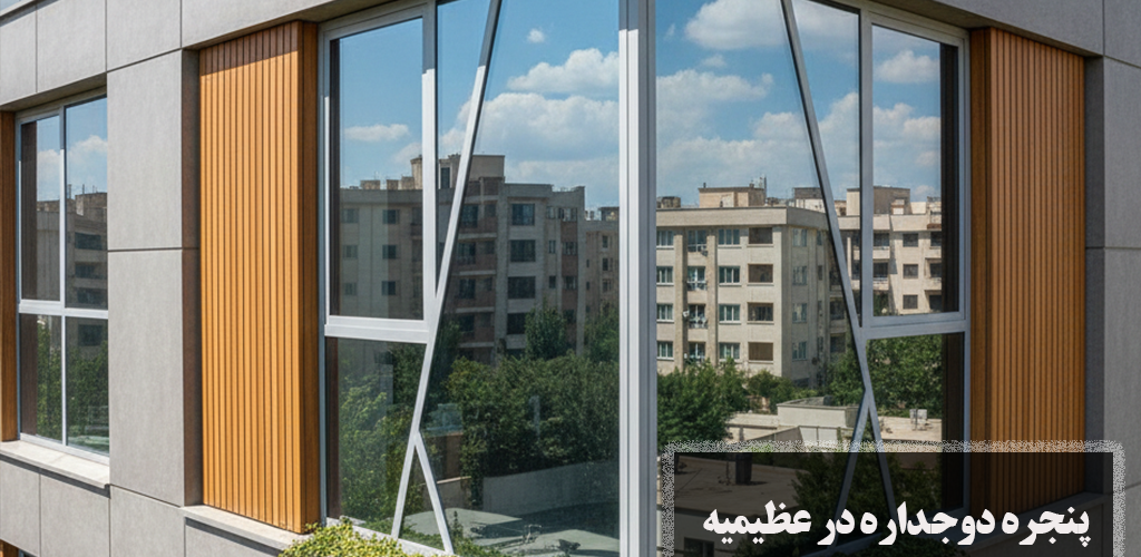 پنجره دوجداره در عظیمیه | نصب UPVC | خرید پنجره